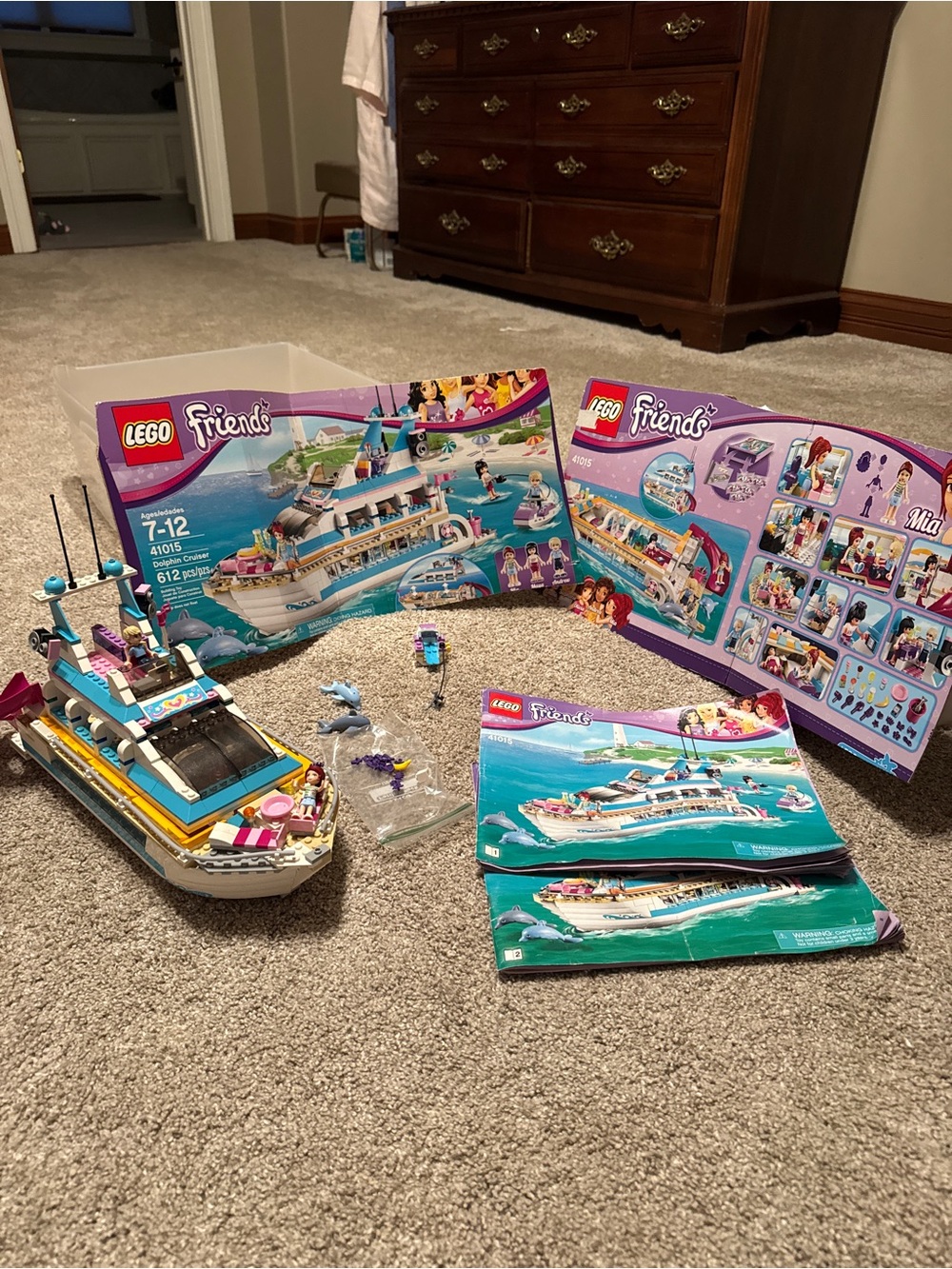 Lego friends Dolphin Cruiser set #41015 - $70